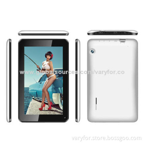Cheap 7-inch Tablet PC with Dual-core, RK3026, Dual Camera, Wi-Fi, Capacitive Touchscreen